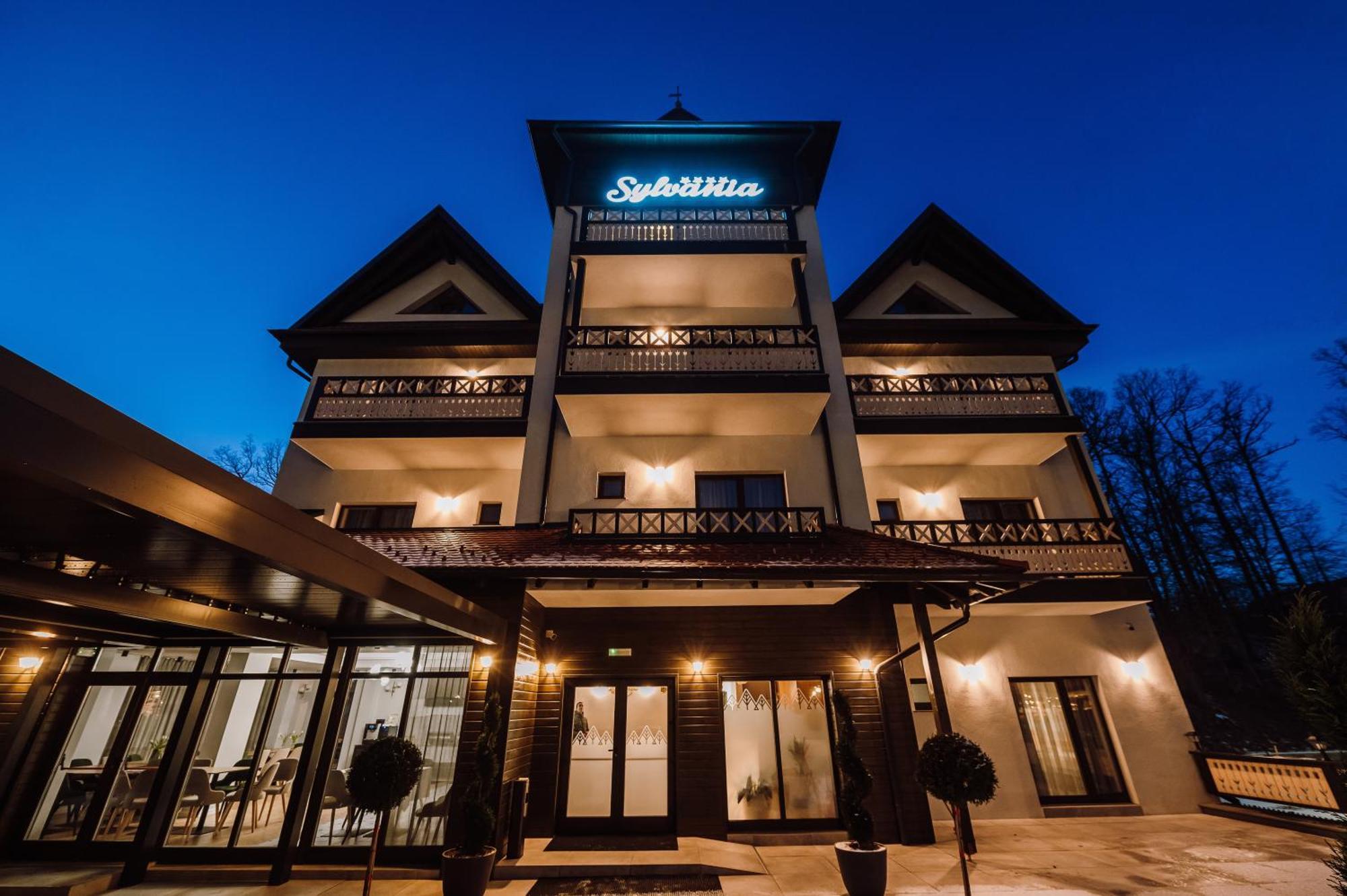 Pensiunea Sylvania Sovata Esterno foto
